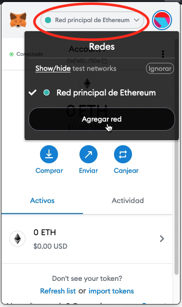 Crear Red BlockChain