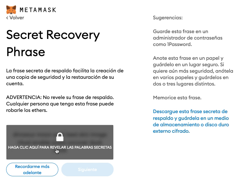 añadir Metamask